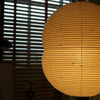 Hotaru Double Bubble Pendant Light – Washi Paper Lantern