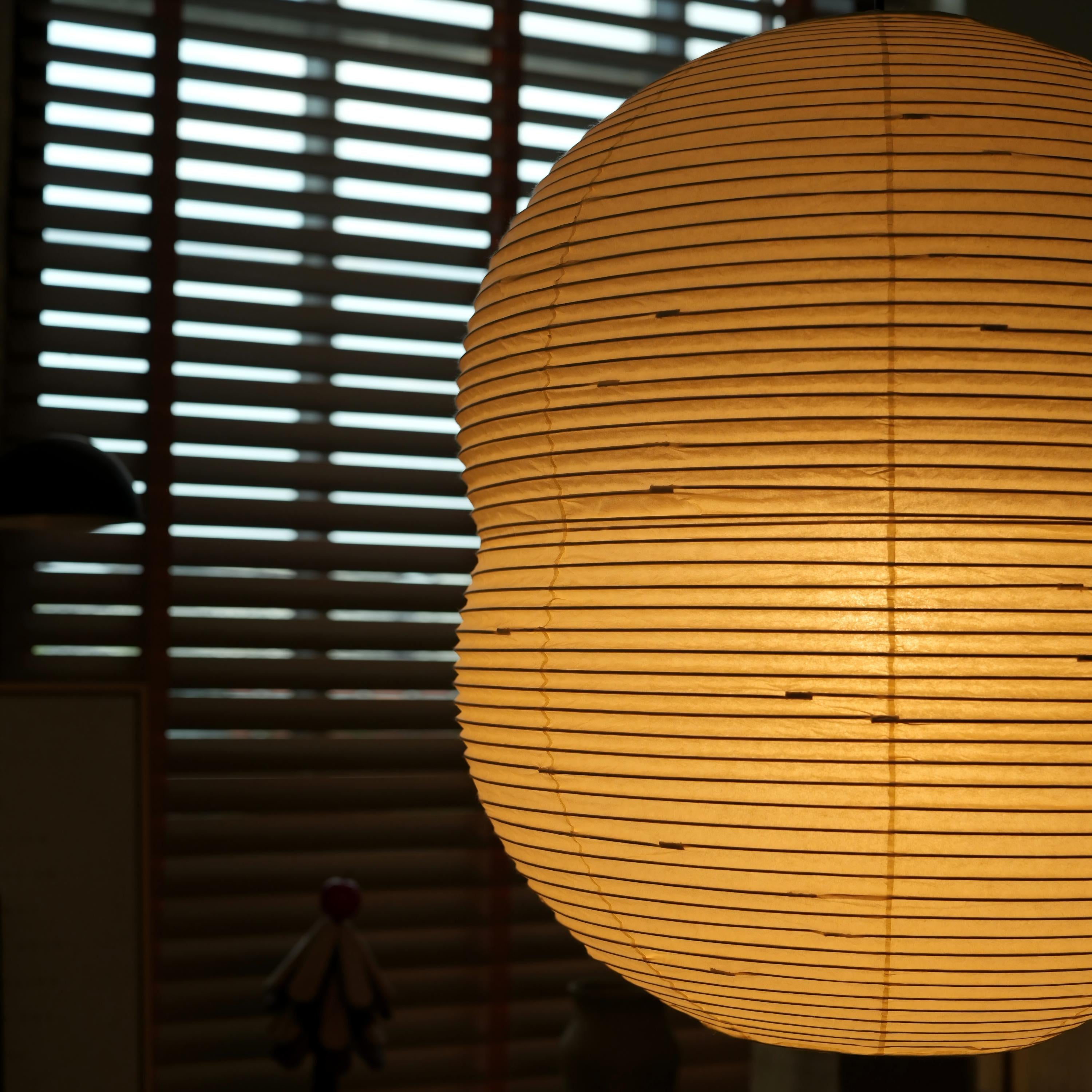 Hotaru Double Bubble Pendant Light – Washi Paper Lantern