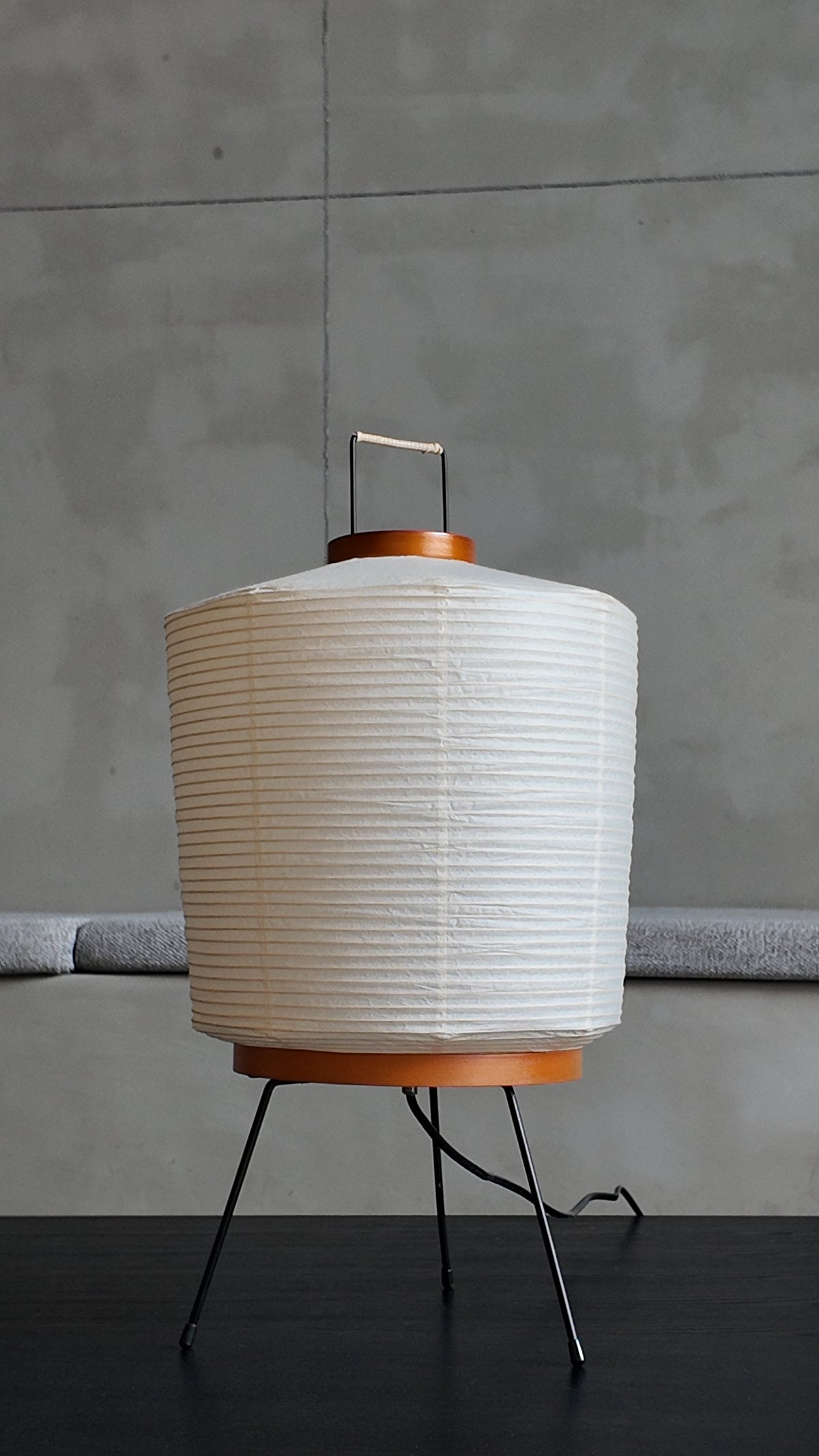 NOGUCHI AKARI 2A Paper Table Lamp — Washi & Bamboo Table Lamp