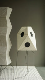 Bamboo Frame Washi UF4-L6 Floor Lamp - Sculptural Light Sculpture UF4-L9 - Captainsbamboo