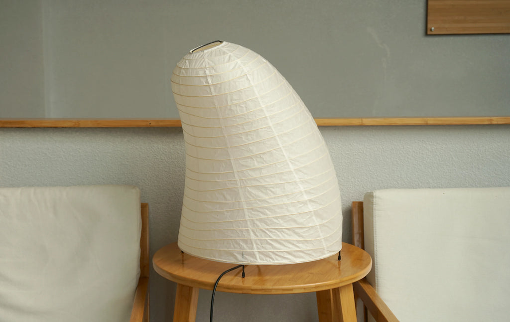 Noguchi-inspired Glow Akari Paper Floor Lamp VB-13T - Captainsbamboo