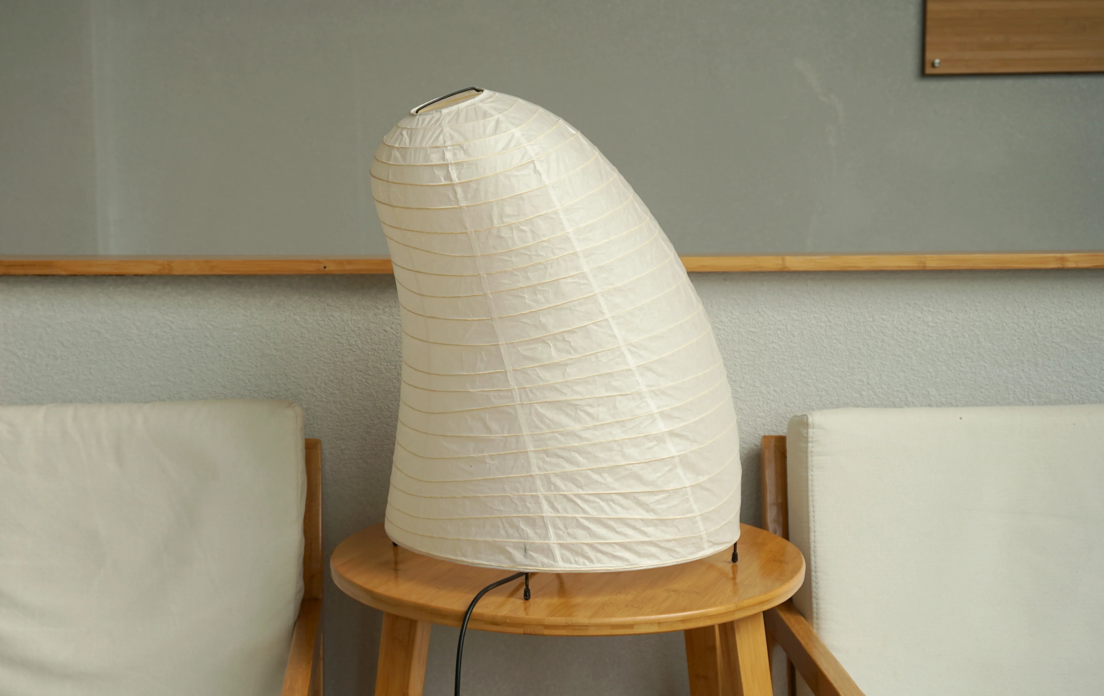 Noguchi-inspired Glow Akari Paper Floor Lamp VB-13T - Captainsbamboo