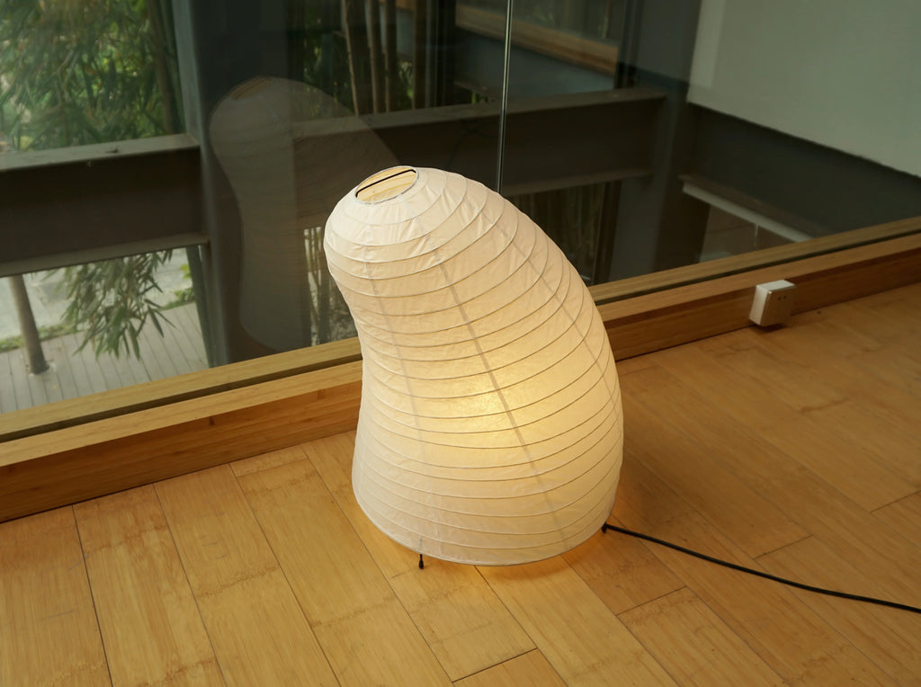 Noguchi-inspired Glow Akari Paper Floor Lamp VB-13T - Captainsbamboo