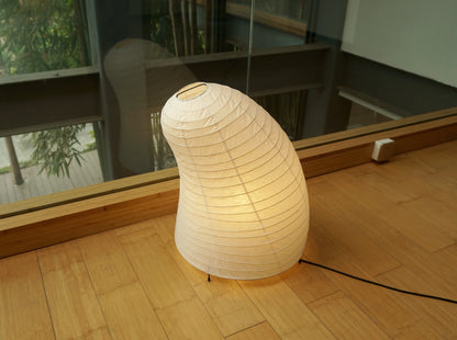 Noguchi-inspired Glow Akari Paper Floor Lamp VB-13T - Captainsbamboo