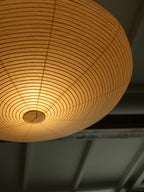 Akari 21A & 15A Washi Paper Pendant Lamps – Oversized Floating Sculptures