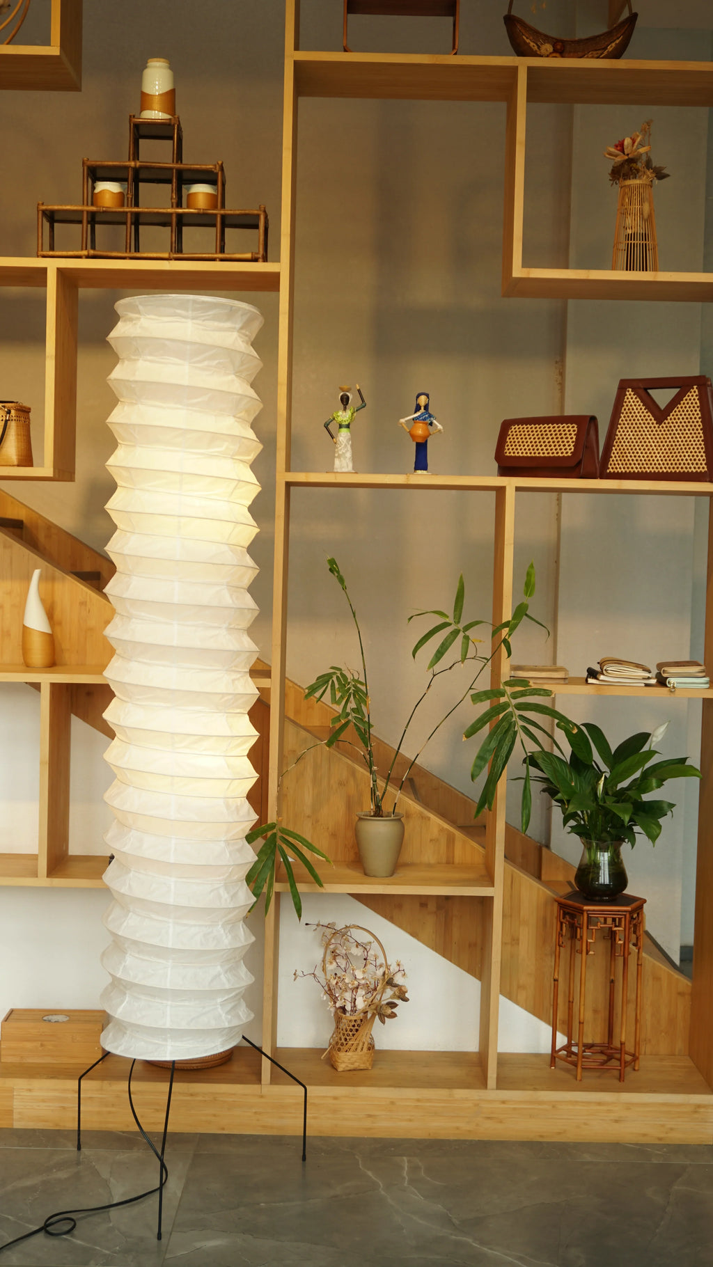 Noguchi UF3-31N UF4-31N Replica Floor Lamp - Captainsbamboo