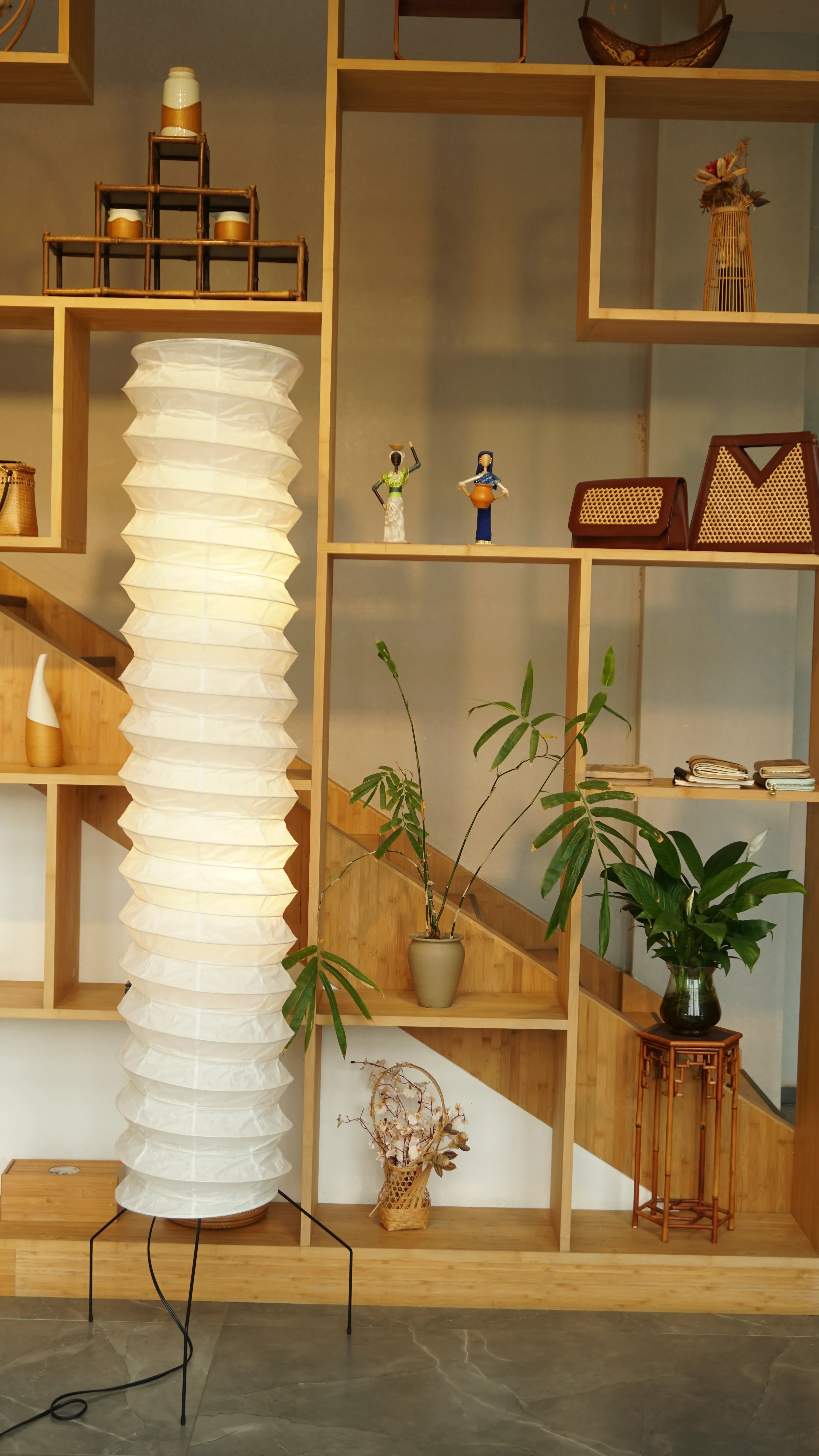 Noguchi UF3-31N UF4-31N Replica Floor Lamp - Captainsbamboo