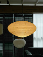 Noguchi Pendelleuchte Akari Washi Papier Deckenlampe 26A Captainsbamboo