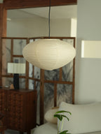 Noguchi Pendelleuchte Akari Washi Papier Deckenlampe 26A Captainsbamboo