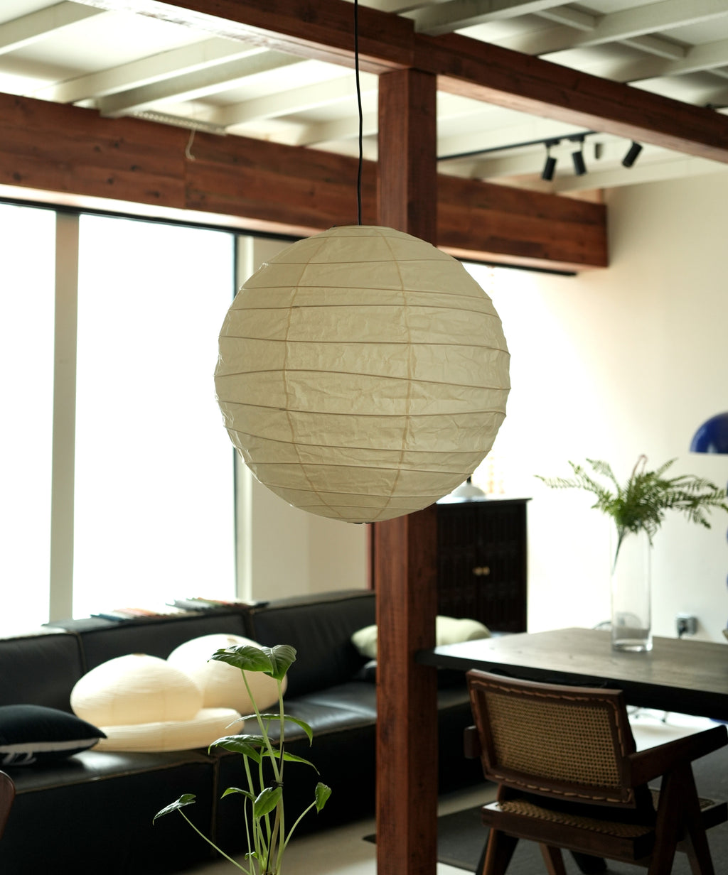 Noguchi Inspired Akari 55D Paper Pendant Light | Handcrafted Ceiling Lamp akari 100D