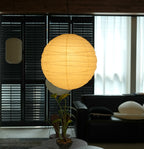 Noguchi Inspired Akari 55D Paper Pendant Light | Handcrafted Ceiling Lamp akari 100D