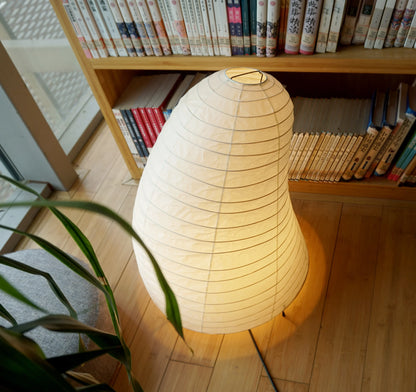 Noguchi-inspired Glow Akari Paper Floor Lamp VB-13T - Captainsbamboo