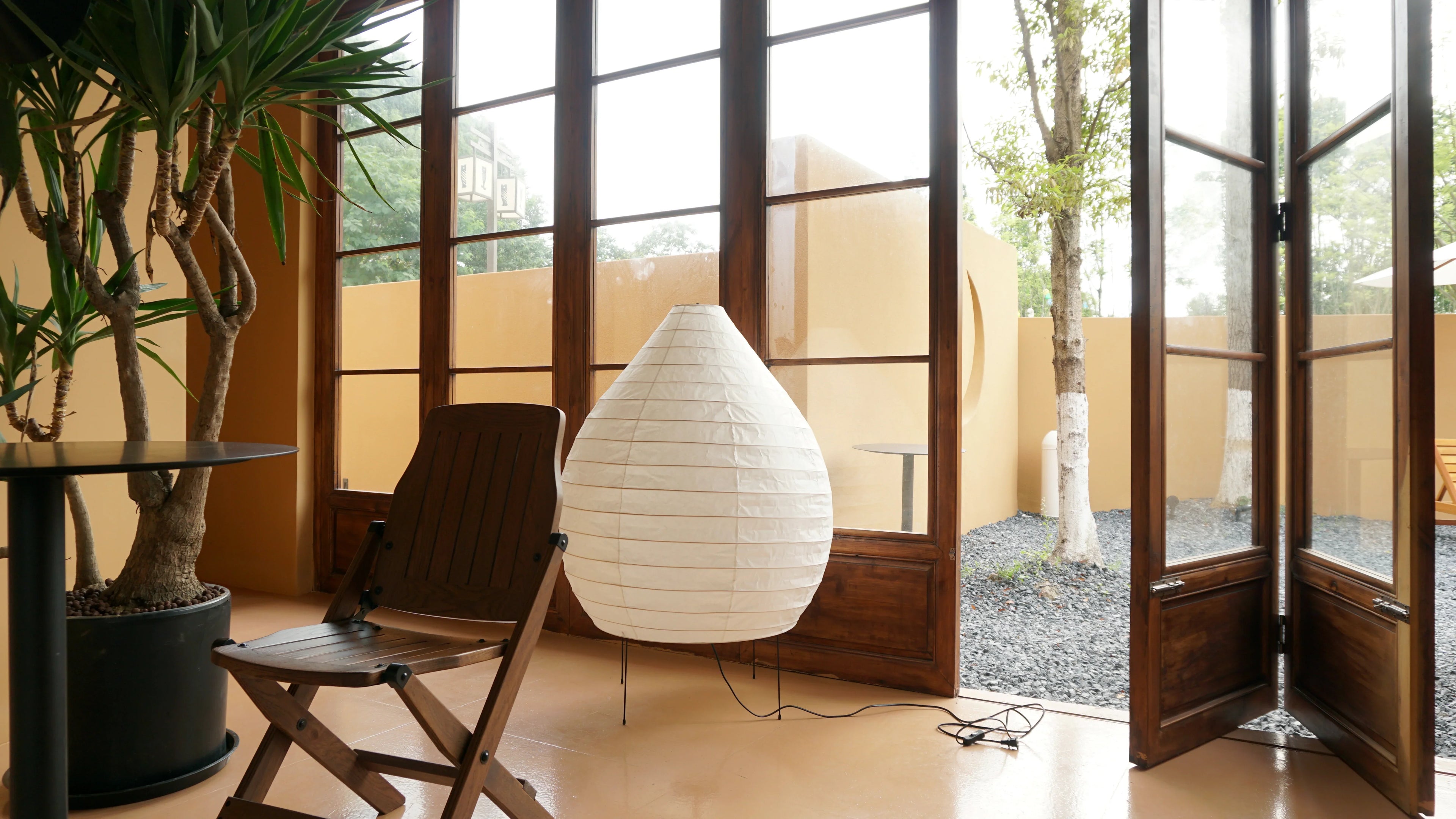 Dimmable Noguchi Floor Lamp Glow Akari Paper Floor Lamp 23N - Captainsbamboo