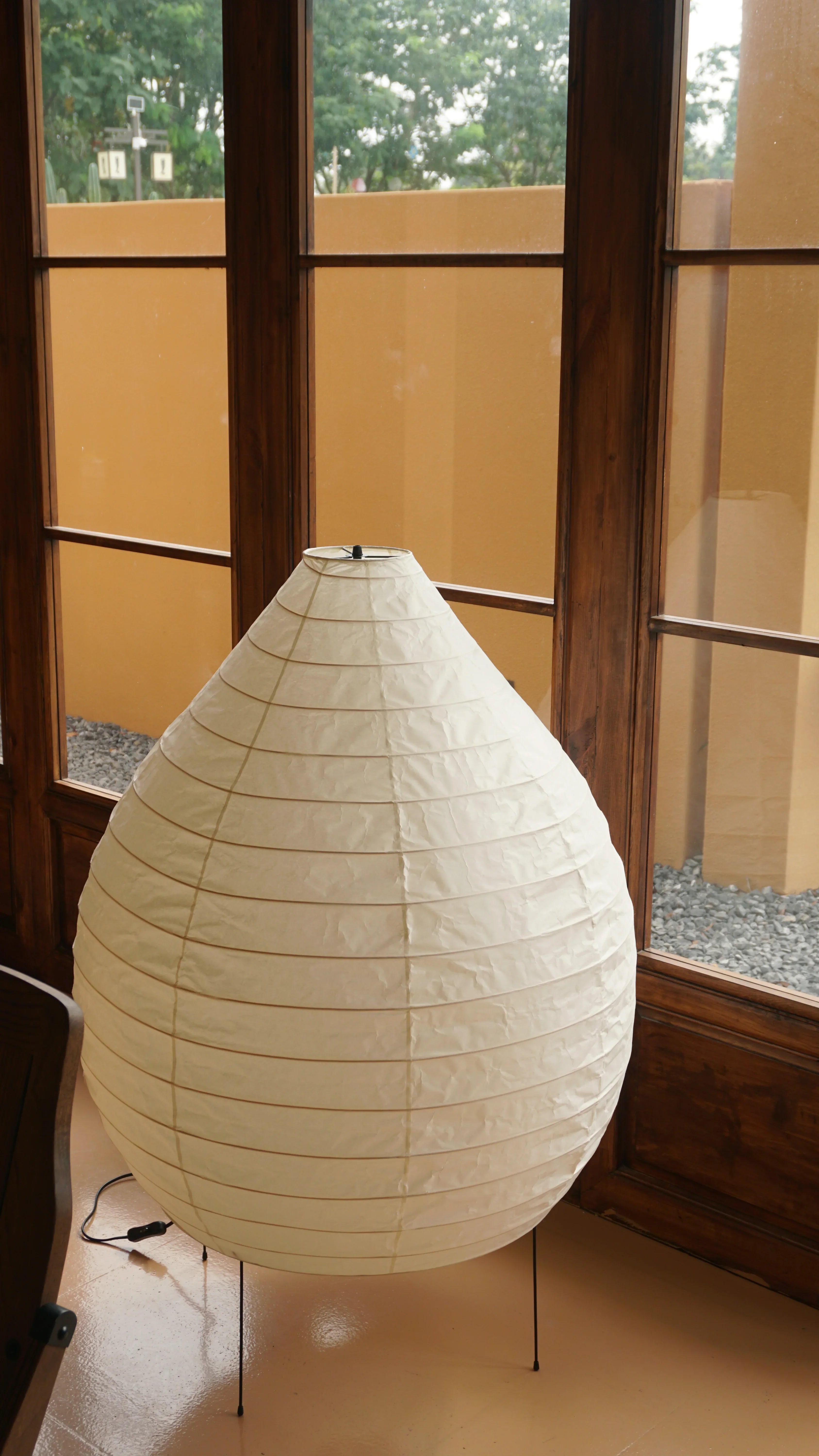 Dimmable Noguchi Floor Lamp Glow Akari Paper Floor Lamp 23N - Captainsbamboo