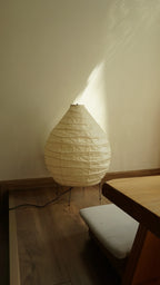 Zen Cube Akari Washi Paper Floor Lamp 22N - Captainsbamboo