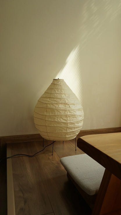 Zen Cube Akari Washi Paper Floor Lamp 22N - Captainsbamboo