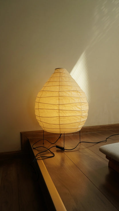 Zen Cube Akari Washi Paper Floor Lamp 22N - Captainsbamboo