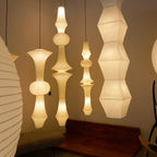 Solo Noguchi Style Akari H Paper Ceiling Lamp