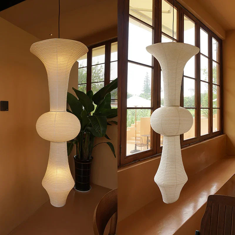 Solo Noguchi Style Akari Paper Ceiling Lamp H - Captainsbamboo