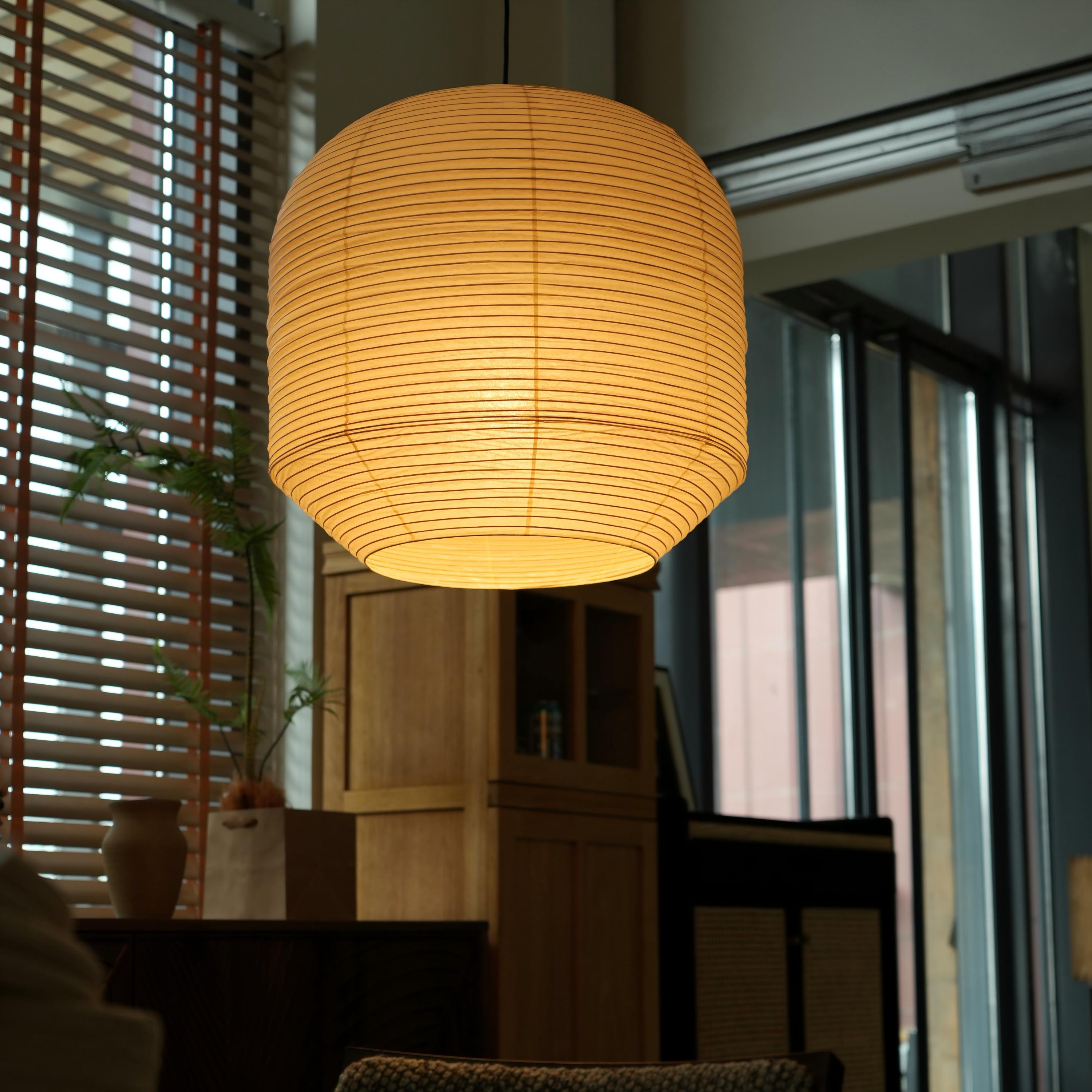 Hotaru Buoy Pendant Light – Washi Paper Lantern