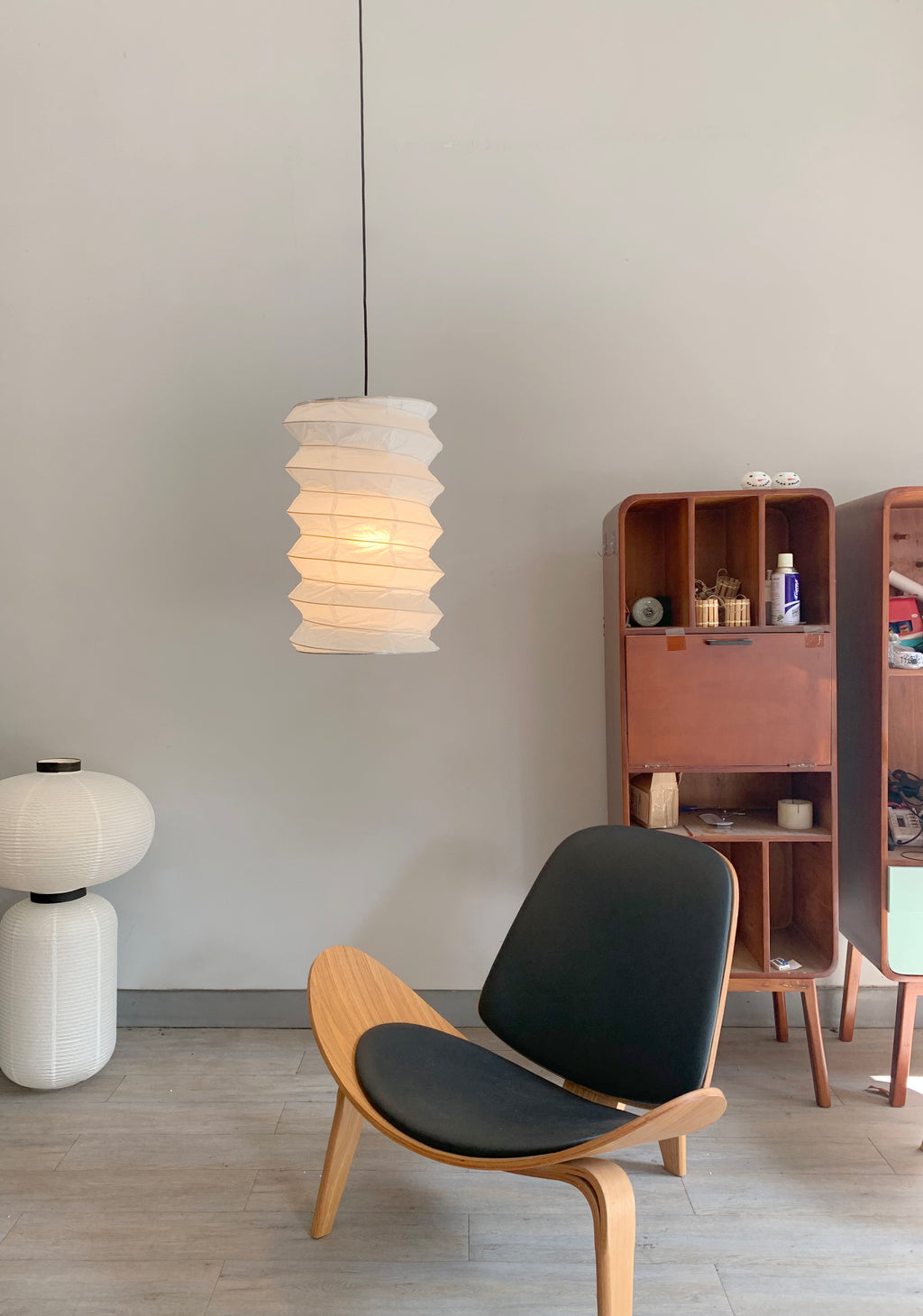 Noguchi lamp Akari 31N Acoustic pendant Lamp