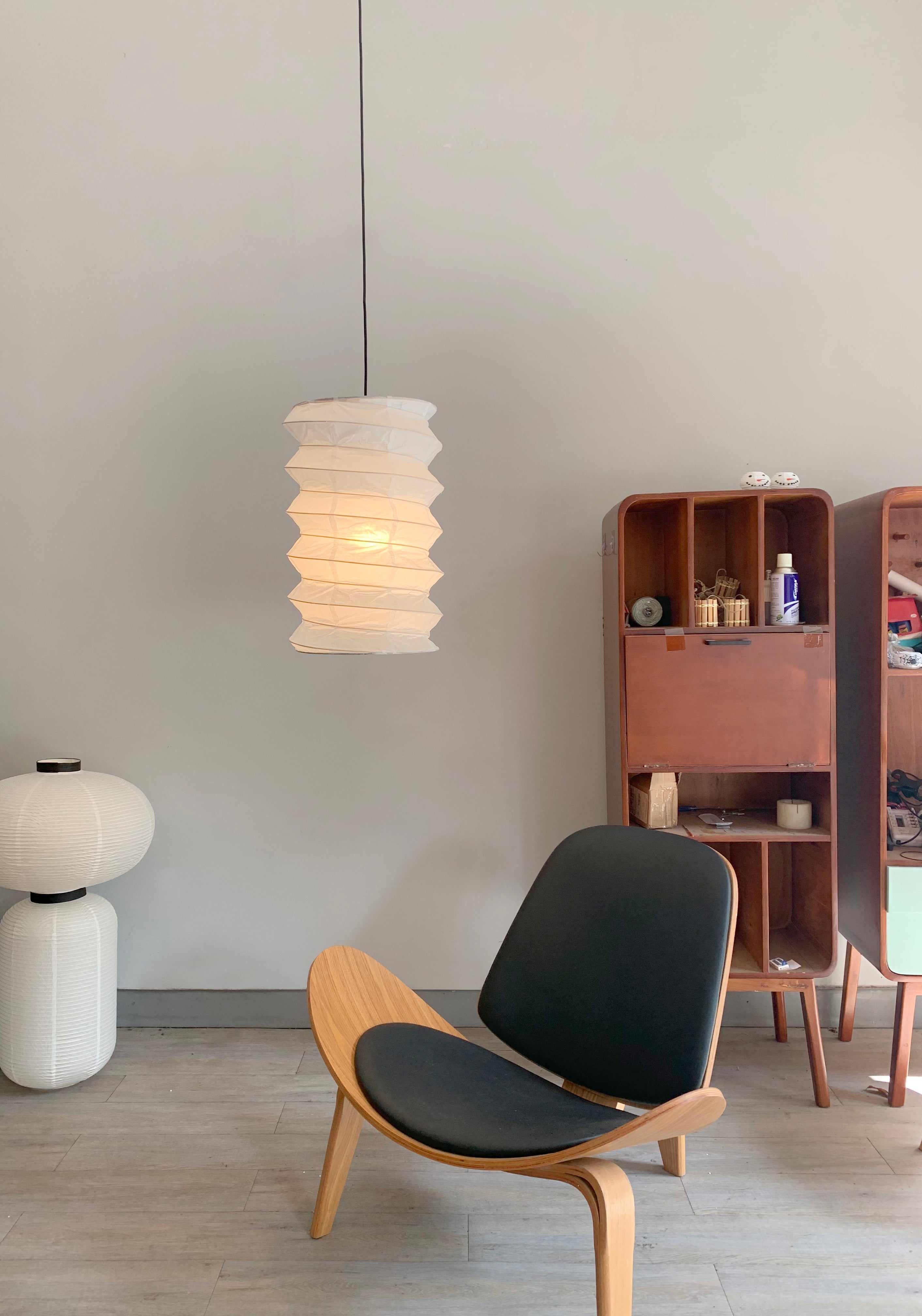 Noguchi lamp Akari 31N Acoustic pendant Lamp