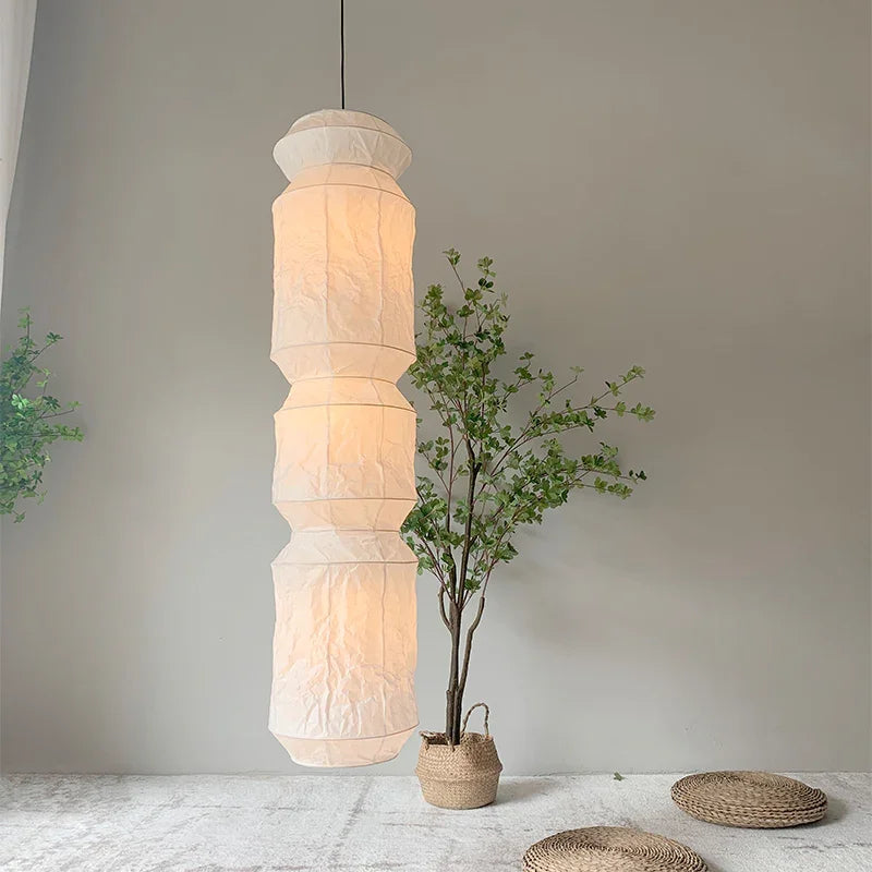Cloud-Form Noguchi Style Akari Paper Ceiling Lamp L6 - Captainsbamboo