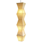 Organic Sculpture Akari Paper Ceiling Lamp L7 - Captainsbamboo