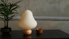 Mountain Light Cordless Washi Paper Table Lamp — Yame Cocolan & Nebuta Inspired Edition