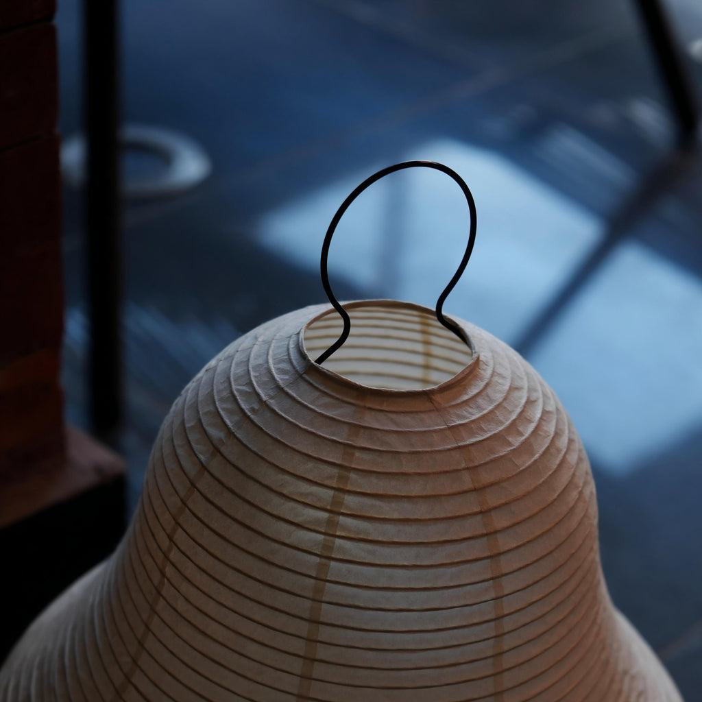 Mountain Light Cordless Washi Paper Table Lamp — Yame Cocolan & Nebuta Inspired Edition