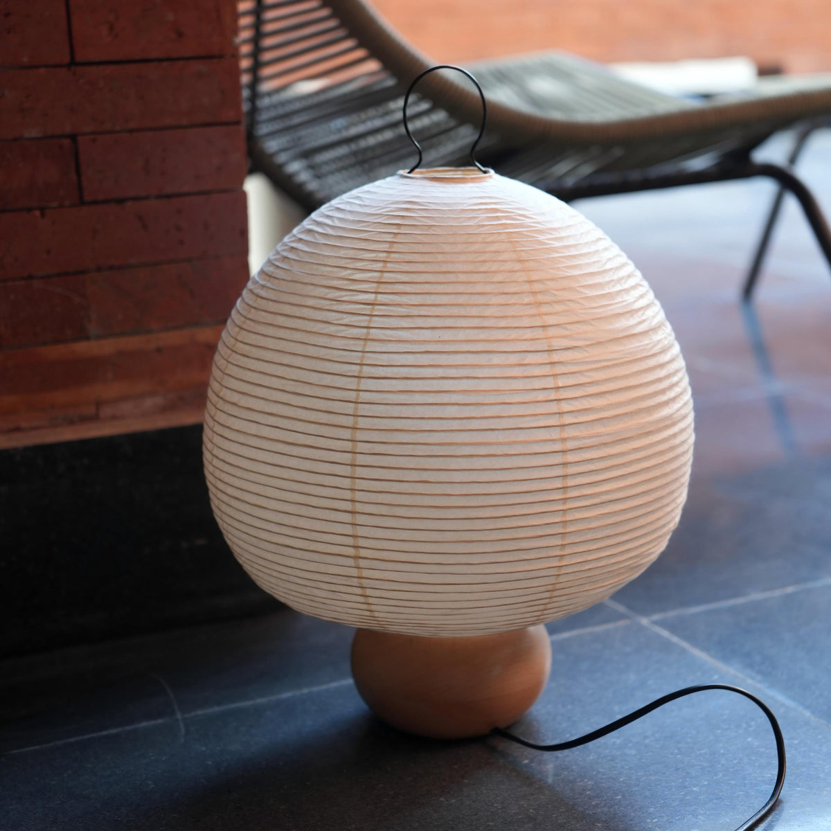 Nebuta Washi Paper Table Lamp (230 & 320 White) | Handcrafted Bamboo Accent Light