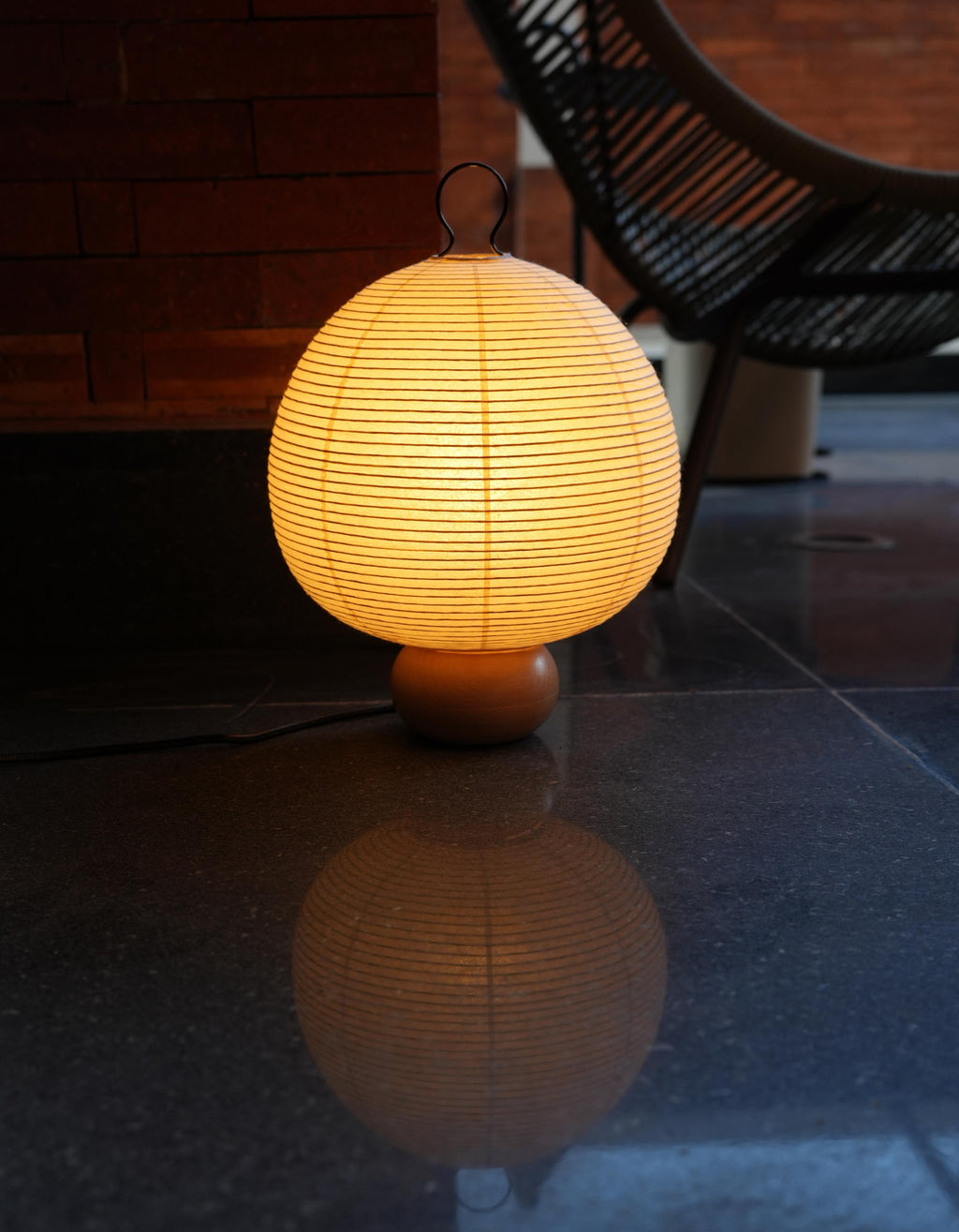 Nebuta Washi Paper Table Lamp (230 & 320 White) | Handcrafted Bamboo Accent Light