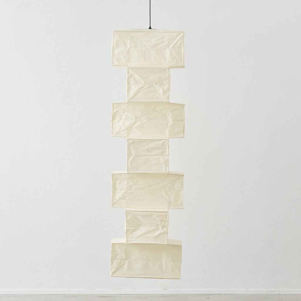 Noguchi Akari 30P Replica — Stacked Washi Paper Pendant