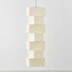 Noguchi Akari 30P Replica — Stacked Washi Paper Pendant