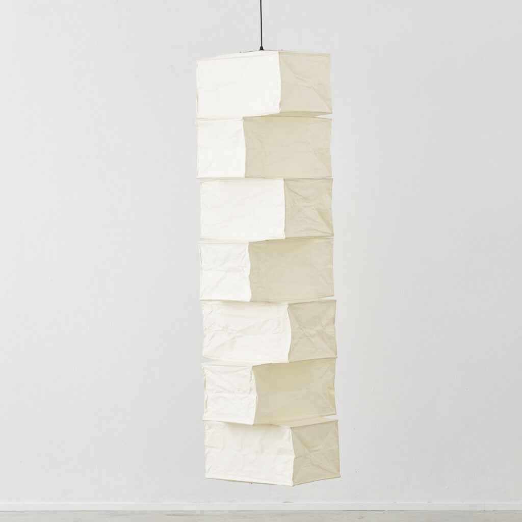 Noguchi Akari 30P Replica — Stacked Washi Paper Pendant