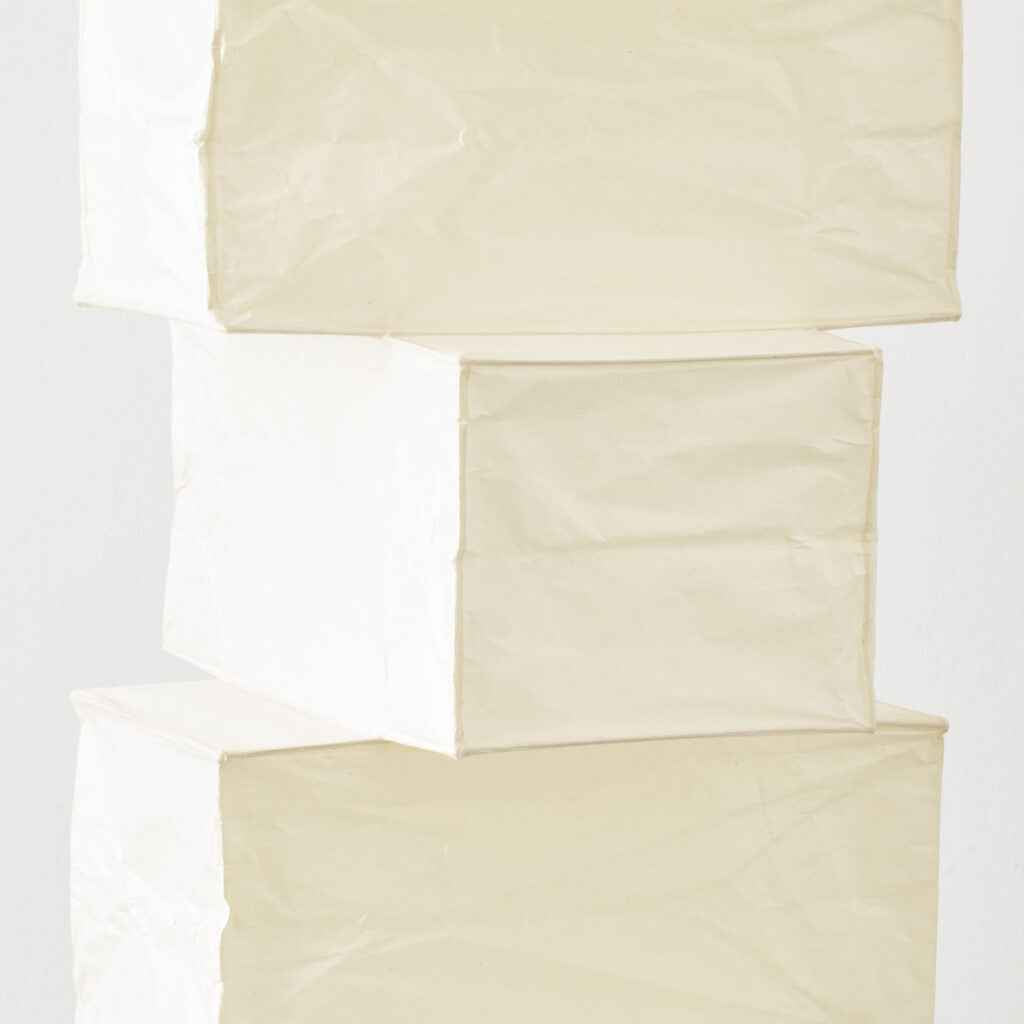 Noguchi Akari 30P Replica — Stacked Washi Paper Pendant