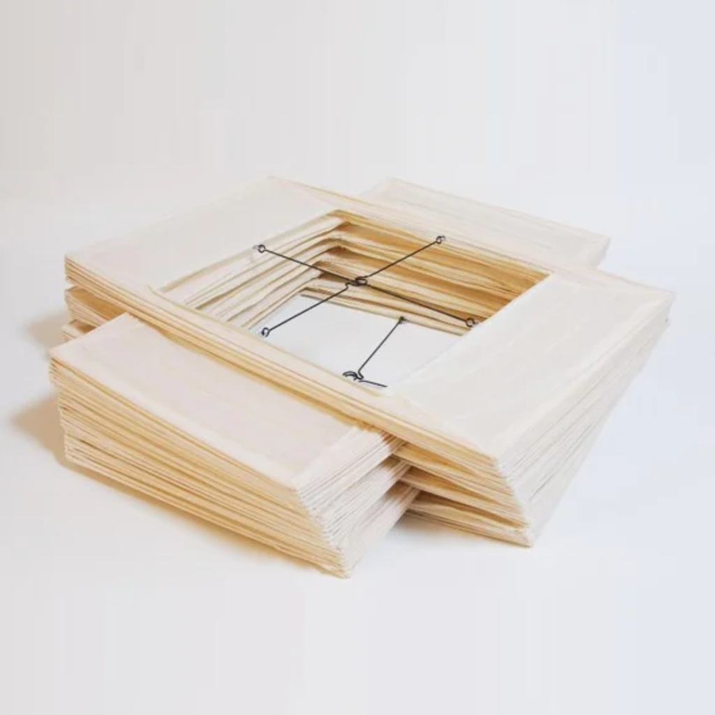 Noguchi Akari 30P Replica — Stacked Washi Paper Pendant