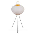 NOGUCHI AKARI 10A Floor Lamp — Large Washi Light Sculpture