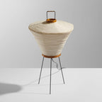 NOGUCHI AKARI 4A Table Lamp — Modern Washi Light Sculpture