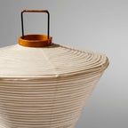 NOGUCHI AKARI 4A Table Lamp — Modern Washi Light Sculpture