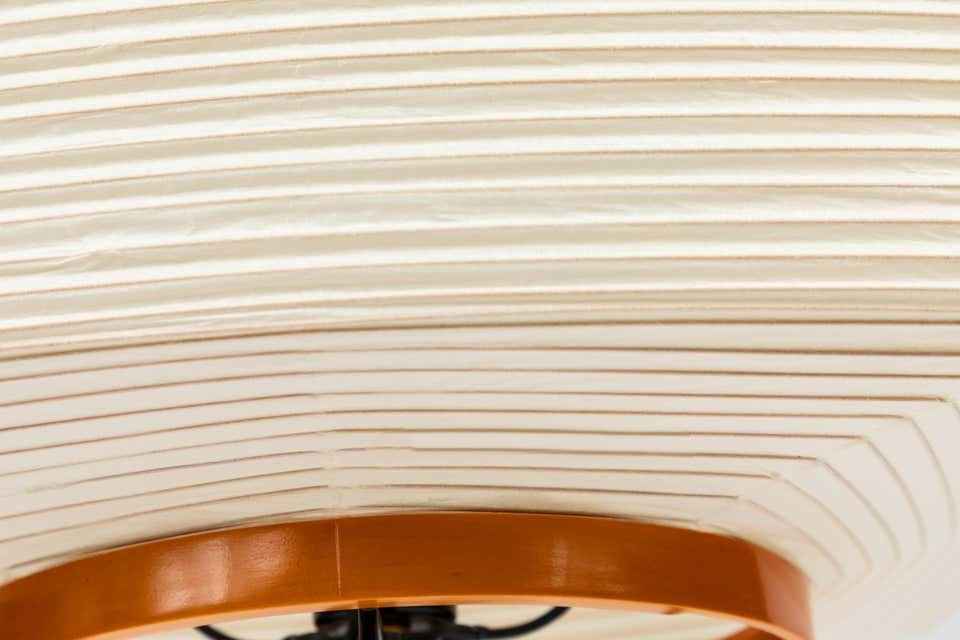 NOGUCHI AKARI 7A Table Lamp — Wide Washi Paper Lamp