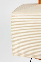 NOGUCHI AKARI 7A Table Lamp — Wide Washi Paper Lamp