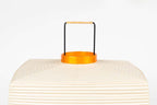 NOGUCHI AKARI 7A Table Lamp — Wide Washi Paper Lamp