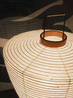 NOGUCHI AKARI 5A — Washi Paper Accent Table Lamp