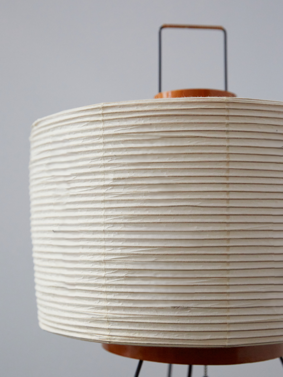 NOGUCHI AKARI 6A Table Lamp — Tall Washi Paper Lamp