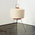 NOGUCHI AKARI 6A Table Lamp — Tall Washi Paper Lamp