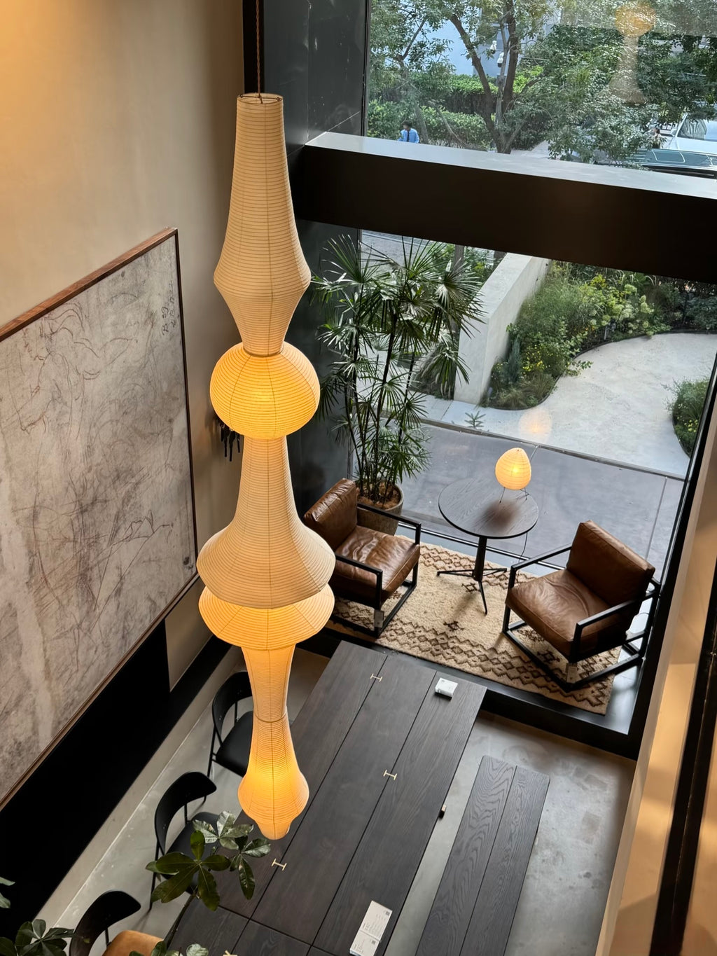 Museum Pendant Akari Ceiling Lamps Akari E Lamp