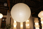 Grand Akari Washi Paper Ceiling Lamp (75A - 120A) | Large Oversized Pendant Light
