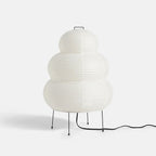 Origami Moon Wall Lamp Glow Akari Paper Floor Lamp 24N - Captainsbamboo