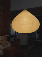 Drop Paper Lamp Tokyo K5 Hotel bulbous lantern Onion-Shaped Washi Pendant